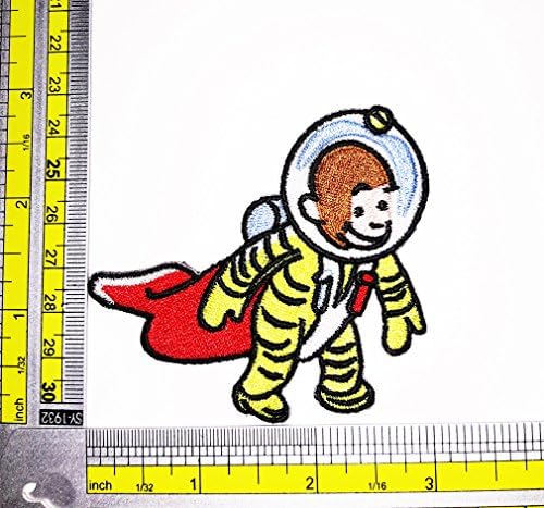 Monkey Cartoon Logo Kid Baby Jacket T shirt Patch Sew Iron on Embroidered
