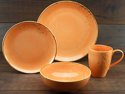 CreaTable, 19989, Serie Nature Collection, 16-teiliges Geschirrset, Kombiservice aus Steinzeug, spülmaschinen- und mikrowellengeeignet, Qualitätsproduktion – Bild 7