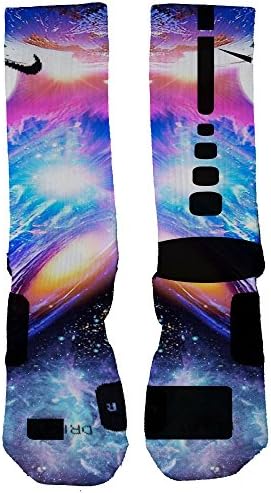Custom Nike Elite Cosmic Storm socks