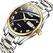 Amazon Watch, Men's TOP 1 Watch,Men's Weekender&Calendar Black/Brown Strap,Mens Watches,Classic Casual Watch with Black/Blue/White Dial,Waterproof 30M