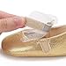Fire Frog Baby Girls Mary Jane Shoes Stars Bow Wedding Princess Dress Costume Infant Toddlers Prewalker Gold