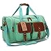 BLUBOON Weekender Overnight Bag for Women Travel Duffel Bag with Shoes Compartment Oversized Leather Weekend Carry On Tote for Girls