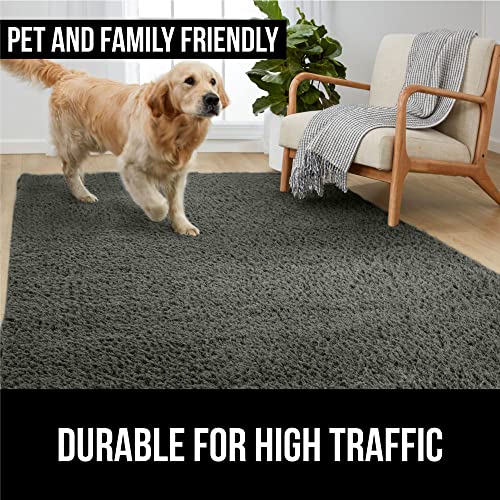 Gorilla Grip Soft Faux Fur Area Rug, Washable, Shed and Fade Resistant