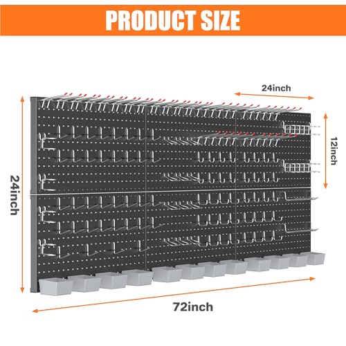 TORACK Garage Tools Organizer Boards Kit Review: What Specs and Owner Reports Reveal for Budget Walls 12 Thumbnail 12