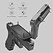 LATIT Magnetic Gun Mount, Concealed Carry Gun Holster with Powerful magnet over 43lbs, Easy Access Mount Throughout Your House, Office, Car, Barn, or Shop