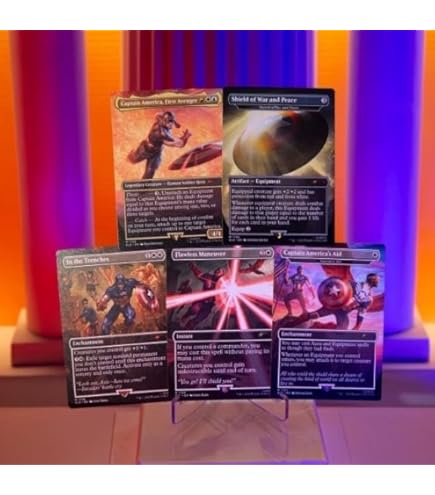 Amazon.com: MTG Secret Lair: Secret Lair x Marvel's Captain