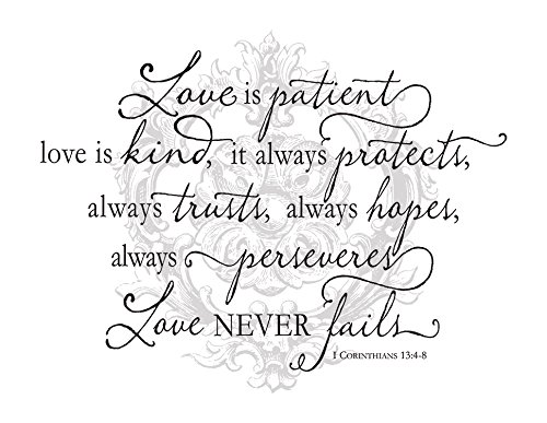 UPC 849100001742, Jada Venia 1-339 9.75&quot;X7.75&quot; Love is Patient Light Box Insert