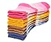 SDBING Children Wool Socks For Boy Girl Kids Toddler Thick Thermal Warm Cotton Winter Crew Socks 4-6 Pairs(3-5 Y)