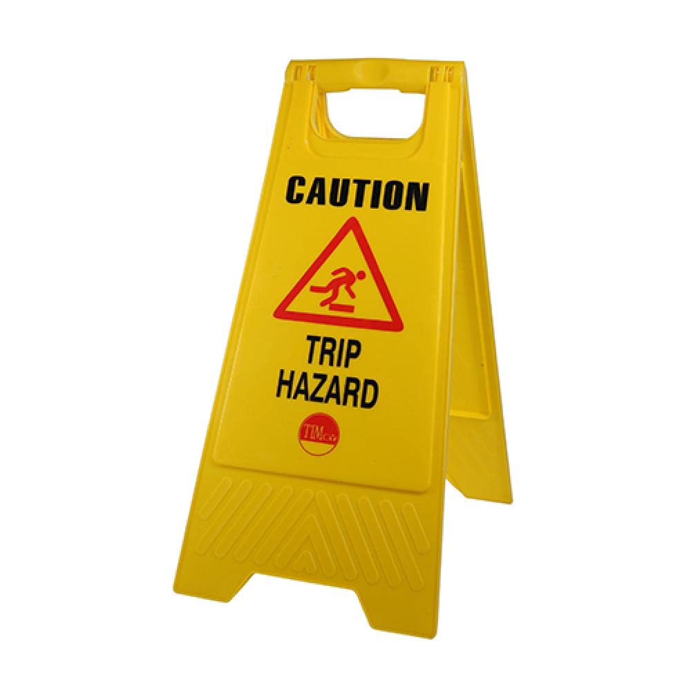 TIMCO Caution Trip Hazard A-Frame Safety Sign - 610 X 300 X 30mm
