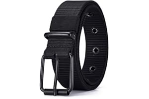 Tactical Belts Men's Outdoor Sport Simple Practical Weave Nylon Canvas Cowboy Pants Women Belt120cm