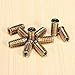 Water & Wood 10pcs M6 E-Nut Wood Insert Interface Screws Hexagonal Socket Nut Fixing for Furniture 6x25mm