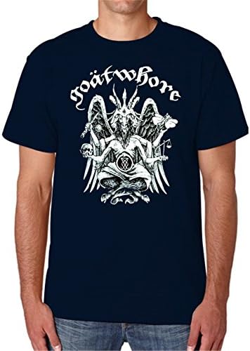 Goatwhore T Shirt Cotton Kinaya Mens Music Fan T-Shirt Short Sleeve Casual Tees Navy
