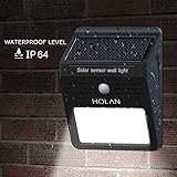 Solar Sensor Wall Light,Mulcolor 12 LED Wireless Rainproof Security Motion Light for Patio, Deck, Yard,Garden,Driveway,Outside,Pack of 1