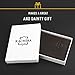 Rachiba Minimalist Wallet Slim Front Pocket Wallets For Men Genuine Leather Wallet - Dark Brown