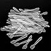 eBoot Disposable Facial Cream Mask Tip Spatulas Makeup Frosted Cosmetic Spatulas Mask Scoops, 100 Pack