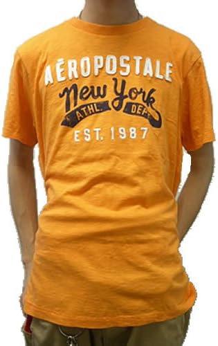 Amazon Aeropostale エアロポステール Tシャツ オレンジtシャツ Xxl メンズ 並行輸入品 Tシャツ カットソー 通販
