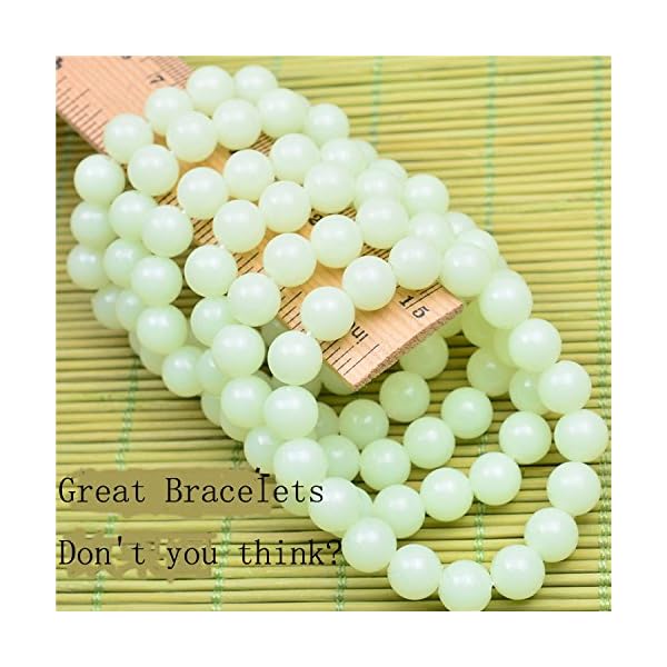 BeautyMood-500pcs-Green-Glowing-Fishing-BeadsGlow-in-the-Dark-Beads-for-Jewellery-Making6mm1mm-Hole