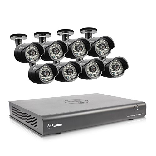 Swann DVR16-4400 16 Channel 720p Digital Video Recorder w/ 8 x PRO-A850 Cameras