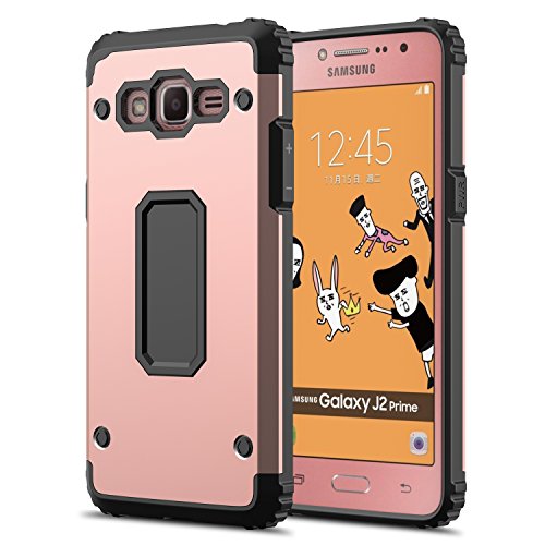 Galaxy J2 Prime Case,Galaxy Grand Prime Plus Case, Torryka Slim Sleek Aluminum Metal back Armor Protective Cover for Samsung Galaxy J2 Prime/Galaxy Grand Prime Plus- ROSEGOLD