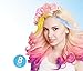Hair Chalk Pens Set of 8 Colors -Safe for Hair & Skin, Comb, Beads, Hair Beading Tool for Braids - Add Flair of Colorful Streaks to Your Hair (Plain Colors) (Plain Colors)