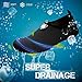 SIMARI Water Shoes for Women Men Aqua Socks Swim Surf Beach Barefoot Yoga Travel Camping Essentials Kayak Boat Accessories Quick-Dry Non Slip Adult Youth SWS002