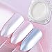BORN PRETTY 1.5g Pearl Powder Shining White Nail Art Glitter Powder