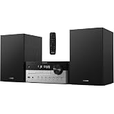 Philips Bluetooth Stereo System for Home with CD Player, Bluetooth 5.4 &amp; Auracast, Upgraded 80W Stereo Sound, MP3, USB, Audio in, FM Radio, Bass Reflex Speaker, Remote Control Included