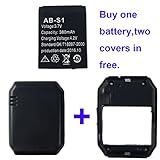 Smart watch battery DZ09 rechargable lithium battery with 380MAH capacity