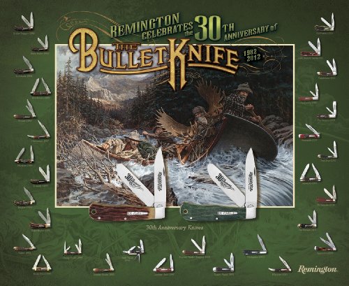 Remington Collector's Edition 30th Anniversary Larry Duke Bullet Knife Poster (17992)