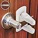 Door Lever Lock (2 Pack) - Child Proof Safety Lock for Door Handle - White