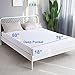 Waterproof Bed Mattress Cover Washable Breathable and Reusable Mattress Protector with Deep Pocket 18