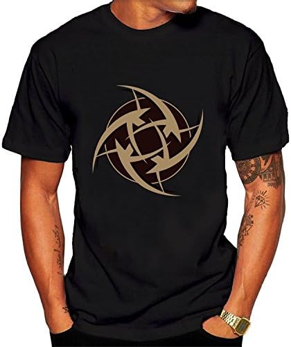 Men's CSGO Team Ninjas In Pyjamas Logo T-shirts M Black
