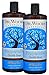 Dr. Woods Pure Peppermint Liquid Castile Soap, 32 Ounce (Pack of 2)