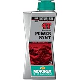 Motorex 308249 Power Synthetic 4T Oil -10W50-1L.