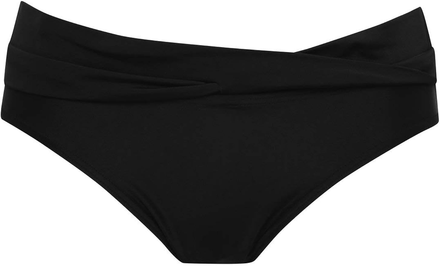 M&Co Ladies Twist Front Plain Bikini Bottoms Amazon.co.uk Clothing