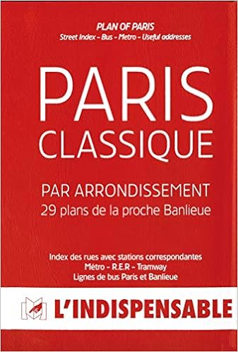 R17 Plan De Paris Classique Par Arrondissement Plan Indica Cartes Paris Ban Atlas Indispensable Amazon Com Books