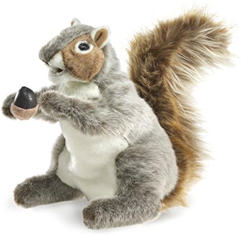 Folkmanis Gray Squirrel Hand Puppet 