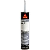 SIKA - Multi-Purpose sealant and Adhesive - Sikaflex-221 - White - Ideal for RV and Motorhome Repair - Permanent - Weather Re