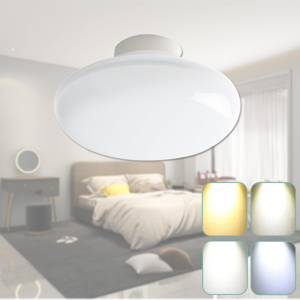 High Color Rendering LED Ceiling Light, Small, 10W Equivalent, 100W Equivalent, 2000 lm, Thin, Hanging Type, Ceiling Light, Lighting Fixture, LED Lighting, No Construction Required, Easy Installation