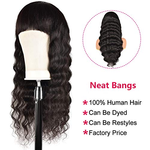 Machine-Made-Wigs-Human-Hair-with-Bangs-Loose-Wave-None-Lace-Front-wigs-with-Bangs-Loose-Deep-Wave-Wig-100-Unprocessed-Brazilian-Virgin-Remy-Human-Hair-for-Black-Women22-Natural-Color