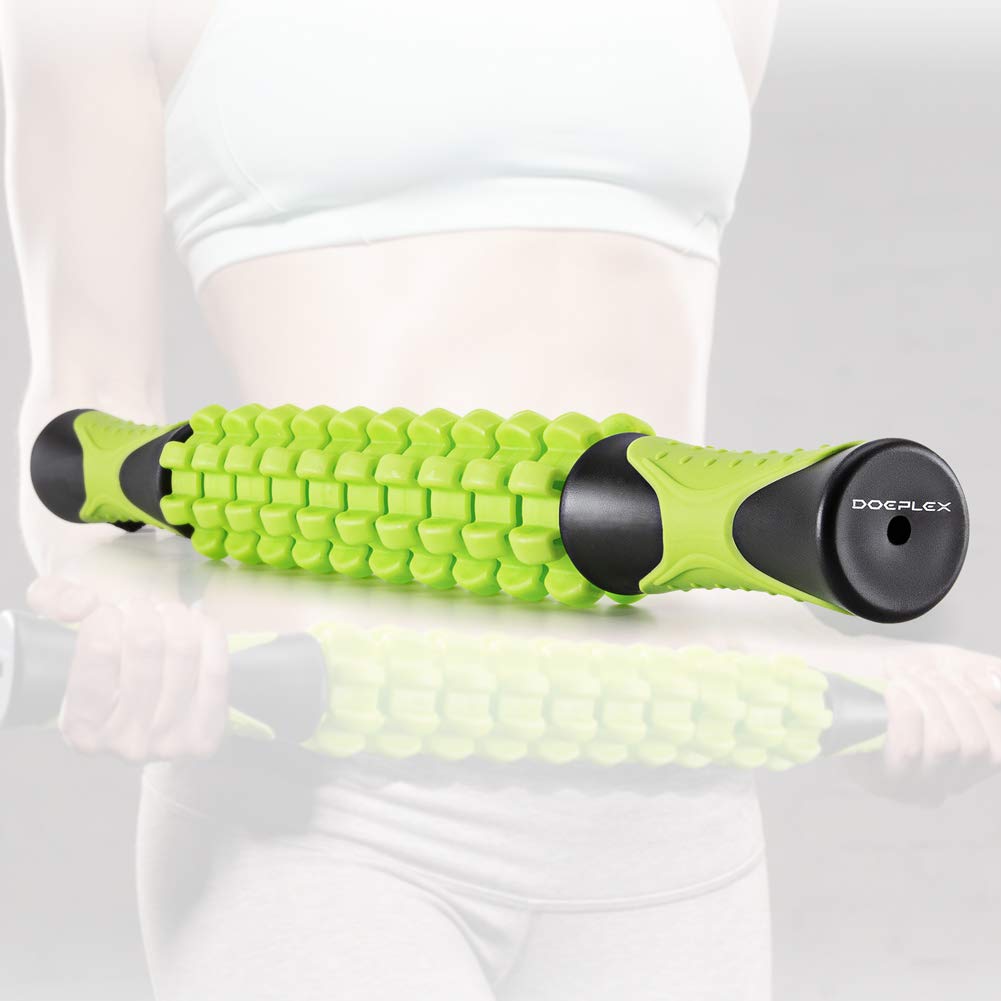 Doeplex Muscle Roller Massage Stick for Athletes, 17.5 Inch Body