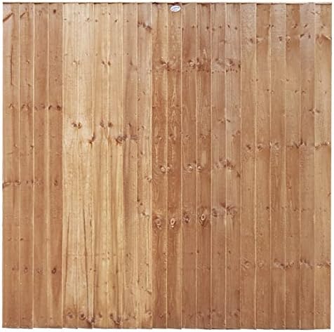 Close Board Fence Panels Heavy Duty Pressure Treated 6ft 5ft 4ft 3ft (6ft x 4ft)