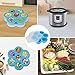 Insta-Pot-Accessories-Set, Instapot Accessory Compatible with Instant Pot 6 Qt 8 Quart, with Steamer Basket Cheesecake Pan Egg Steam Trivet Silicone Mold Mitts Tong(3 QT)