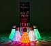 RiteTrak Sports NiteFlite Light-Up Badminton Birdies, 5-Pack Feather Shuttlecocks for Day or Night Use, for Backyard, Park, Beach or Camping