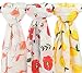 arabear Baby Muslin Swaddle Blanket 100% Premium Cotton Swaddle Wrap Burping Cloth Stroller Cover