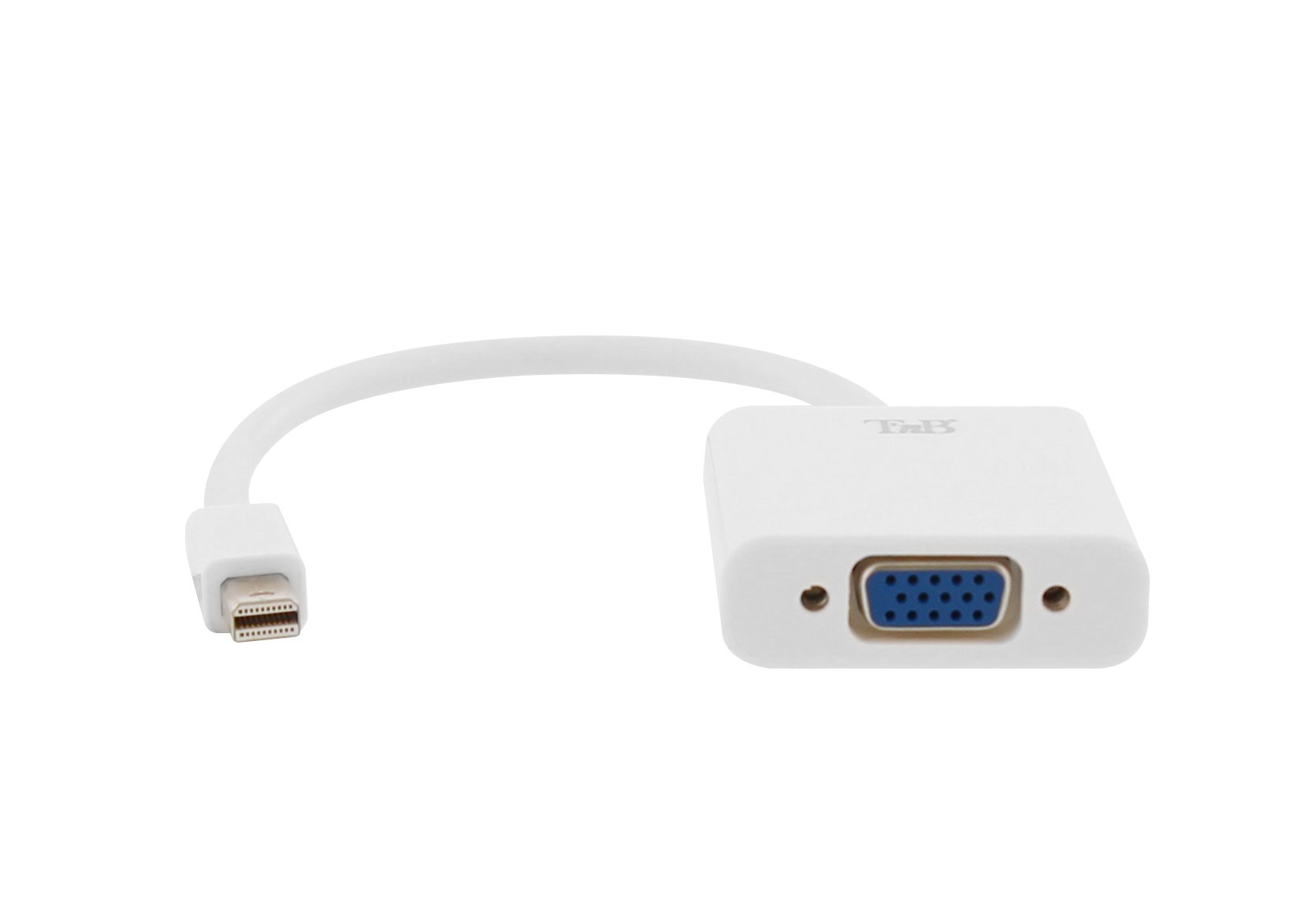 T 'nB midpvga Mini DisplayPort to VGA Adapter White