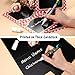Blulu 20 Pieces Picnic Party Chalkboard Tent Cards BBQ Theme Double Sided Mini Blackboard for Wedding Picnic Birthday Party