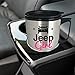 Jeep Travel Mug - I'm a Jeep Girl Stainless Steel Coffee Thermo & Beer Mug - Mother's Day, Birthday & Christmas Gift Idea for Women, Mom, Daughter, Girlfriend, Wife & Grandma