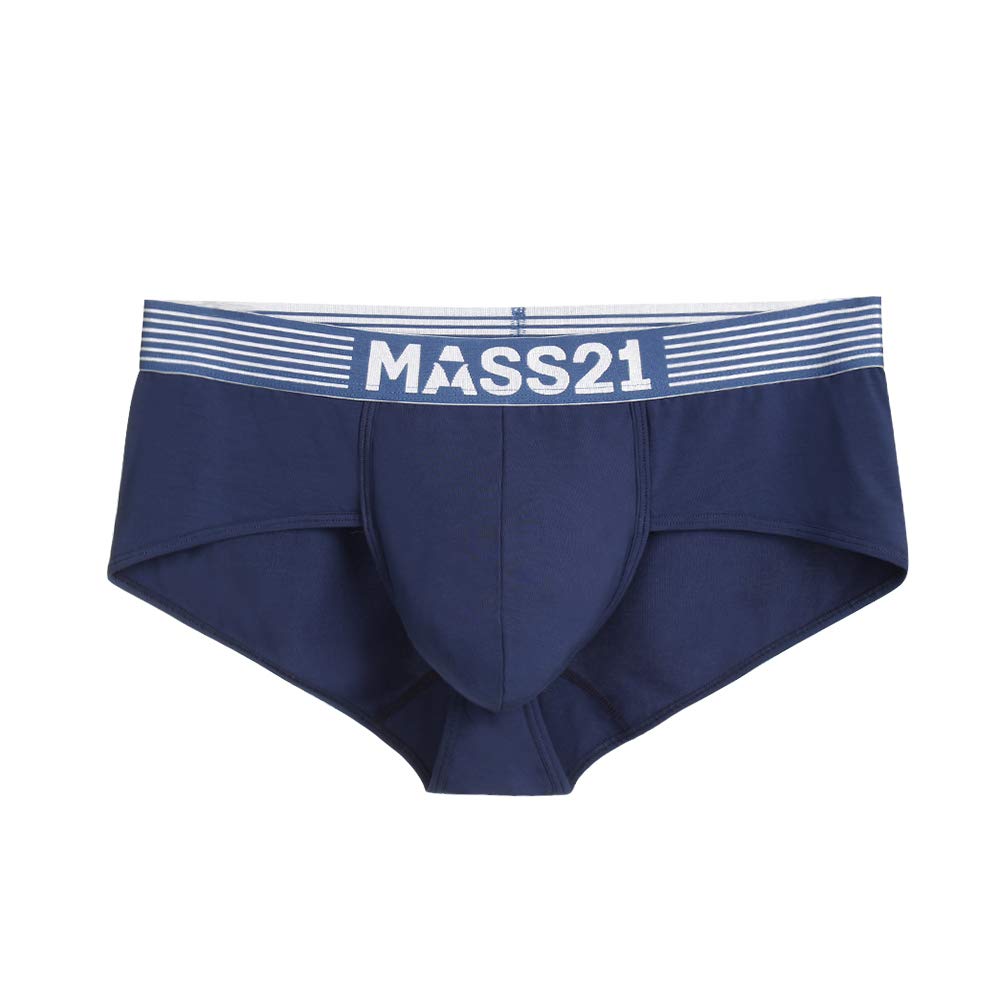 MASS21 Men's Underwear Modal Basic Briefs with Horizontal Kangaroo Fly