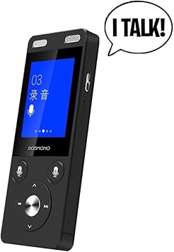 Dosmono Traductor De Idiomas Voz A Texto De Voz Herramienta De Aprendizaje De Grabadora De Audio Hablado 28 Traduccion En Varios Idiomas Chino Espanol Japones Ingles So On Amazon Com Mx Electronicos